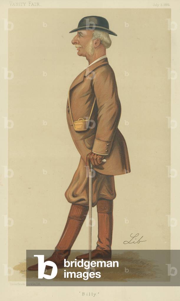 Mr William Craven (colour litho)
