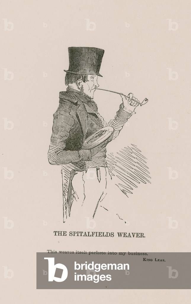 The Spitalfields Weaver (engraving)