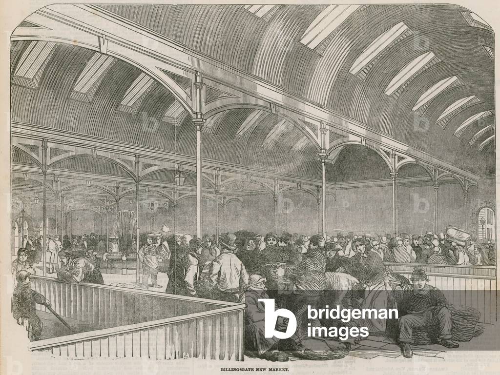 Billingsgate new market (engraving)