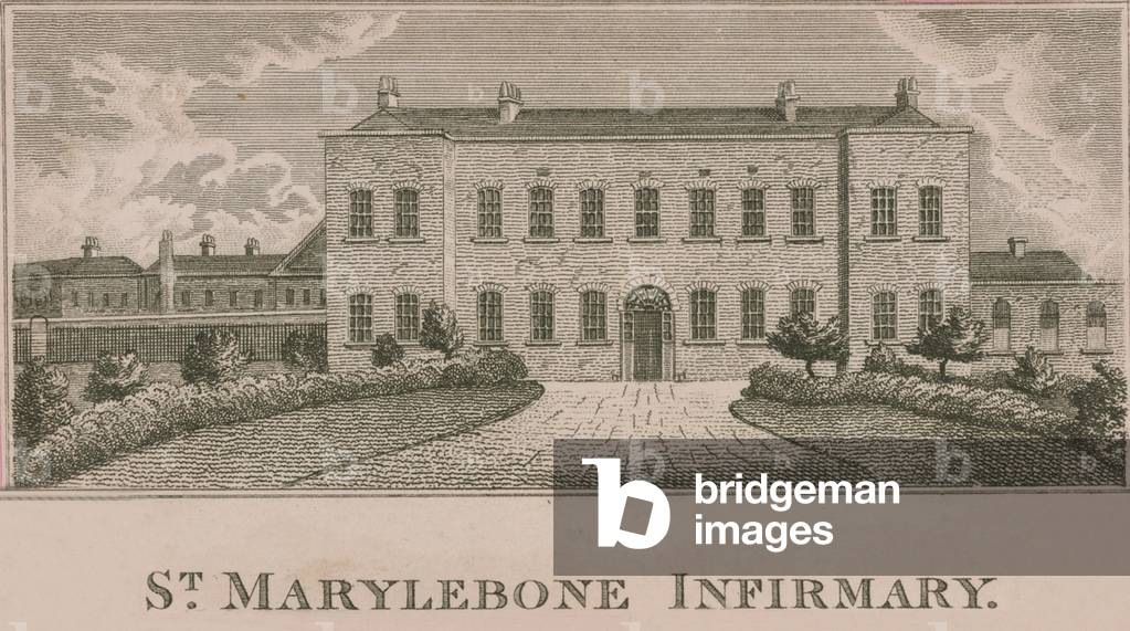 St Marylebone Infirmary (engraving)