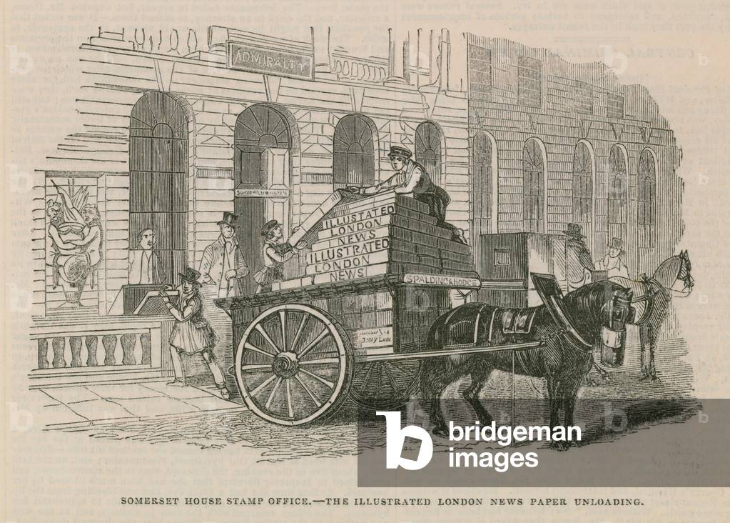 Somerset House Stamp Office (engraving)