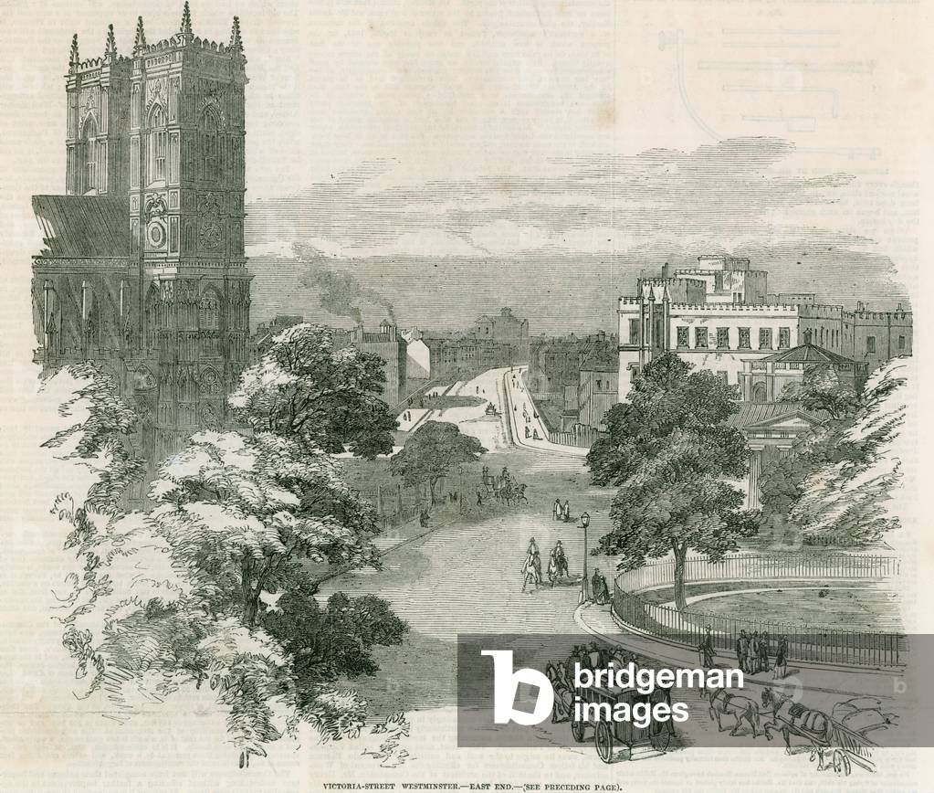 Victoria Street - East End (engraving)
