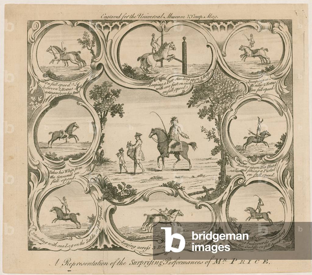 The surprising performance of Mr Price (engraving)