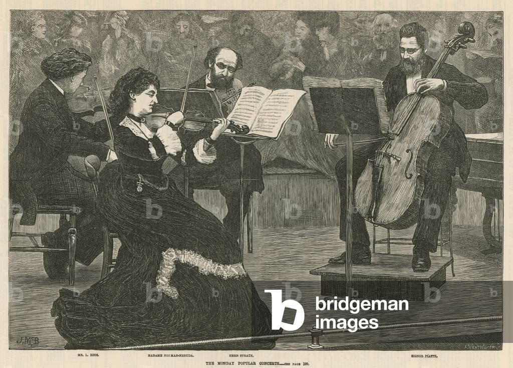The Monday Popular Concerts (engraving)