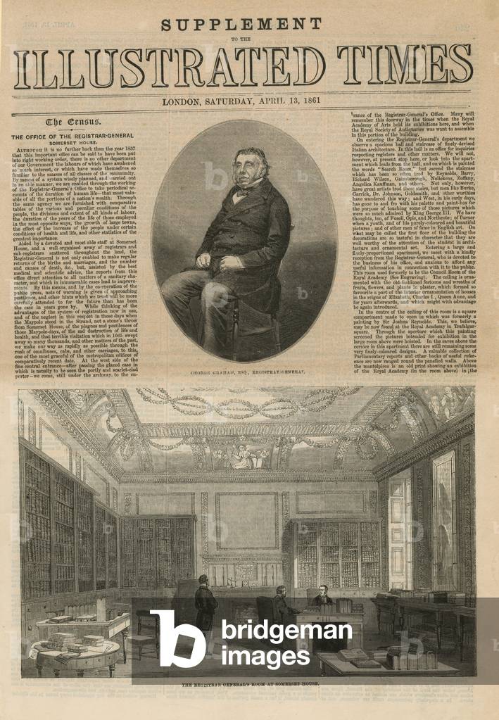 The Census in London (engraving)