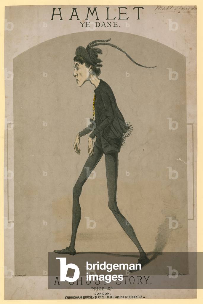 Hamlet ye Dane: A Ghost Story programme (colour litho)