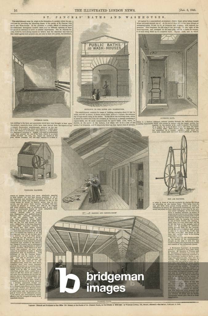 St Pancras Baths and Washhouses (engraving)