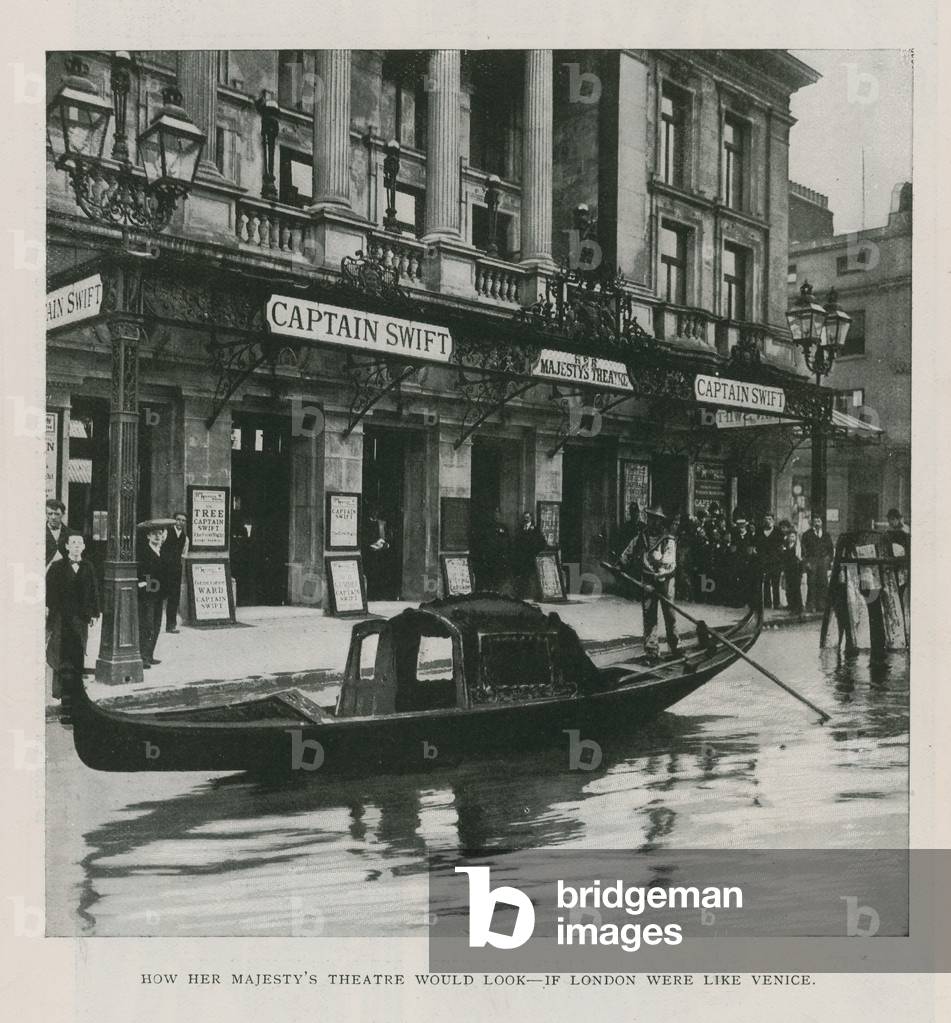 How Her Majesty's Theatre Would Look (litho)