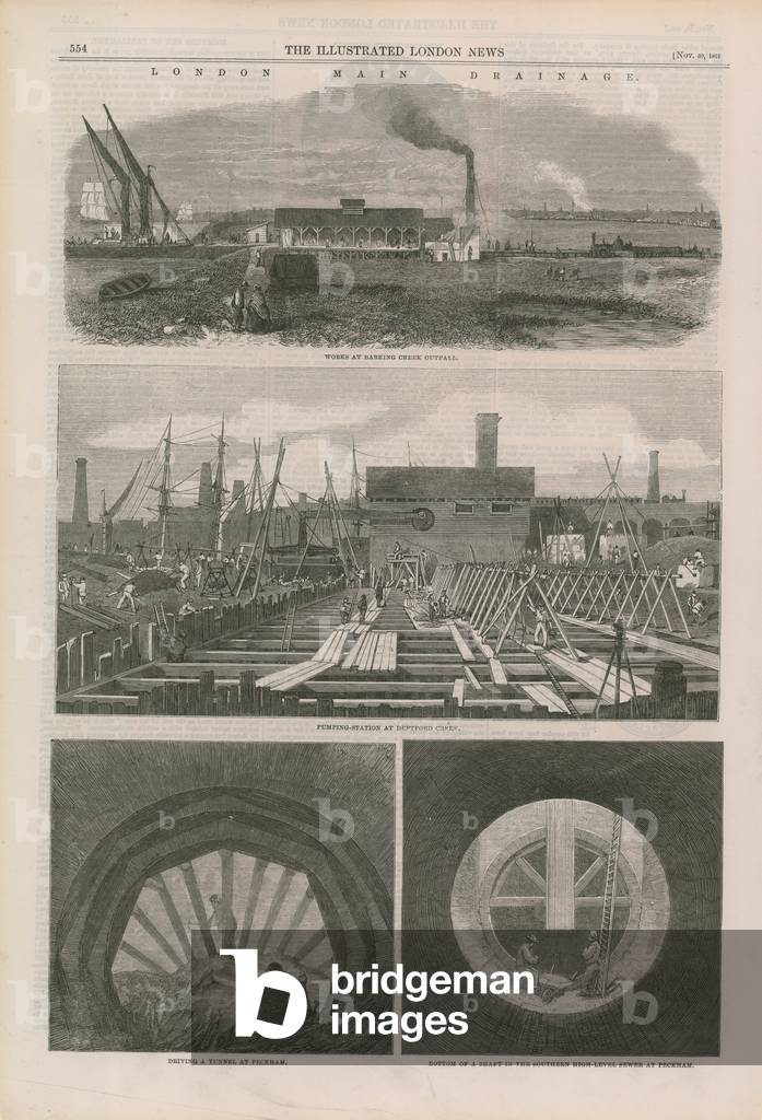 London Main Drainage (engraving)