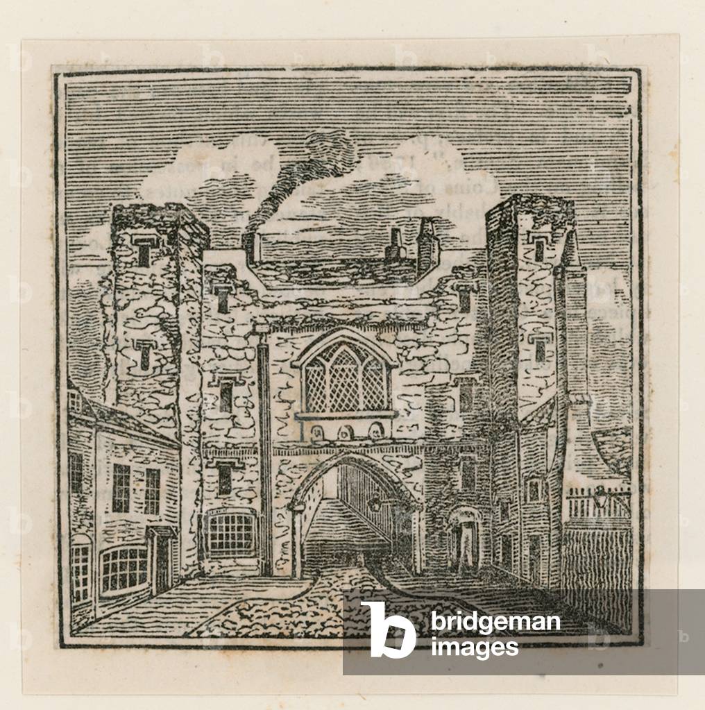 St John's Gate, Clerkenwell (engraving)