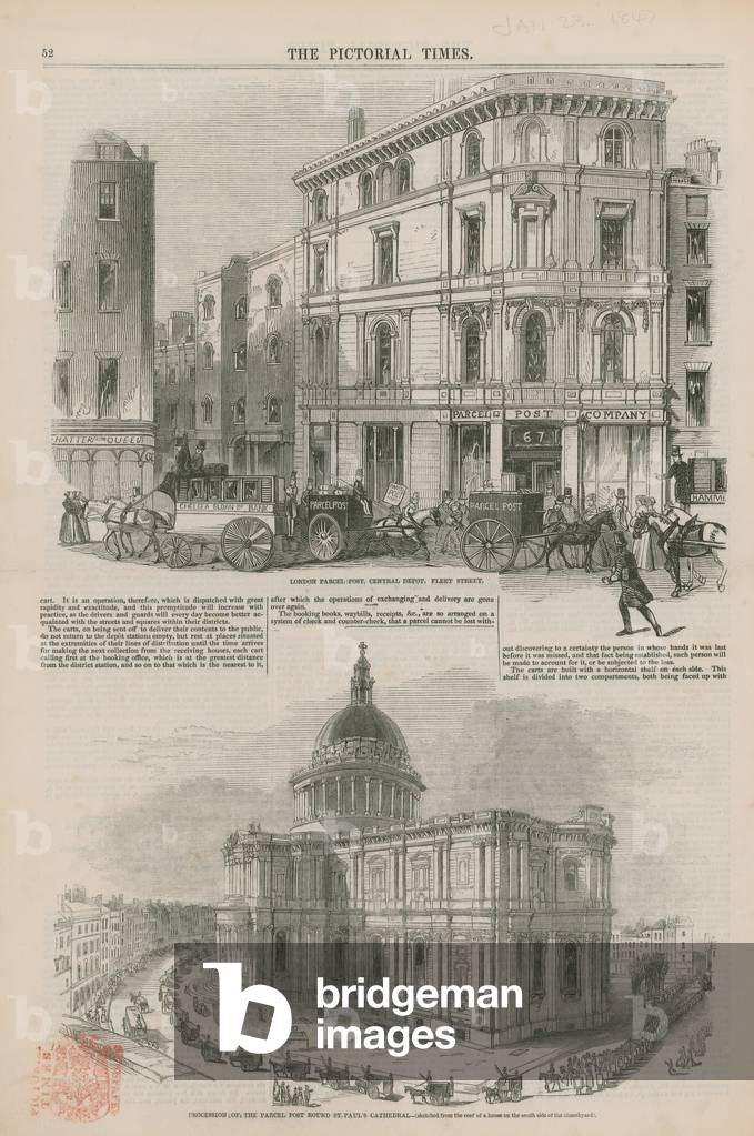 Page from The Pictorial Times (engraving)
