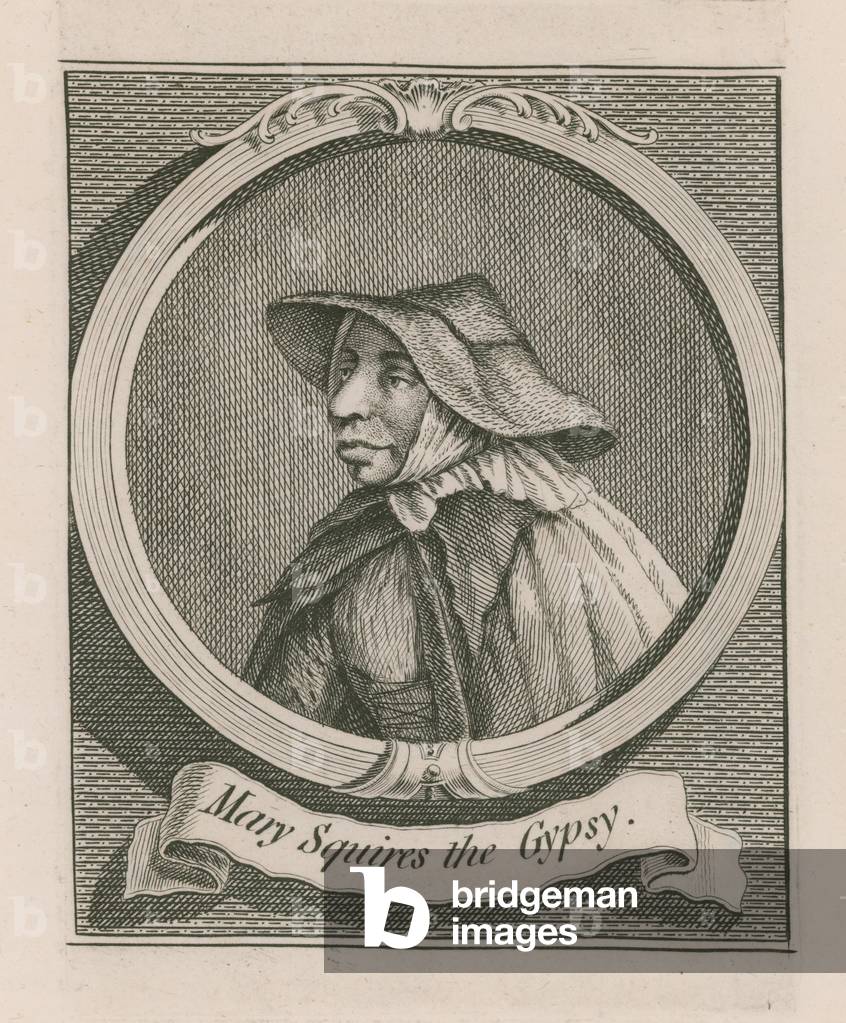 Portrait of Mary Squires (engraving)