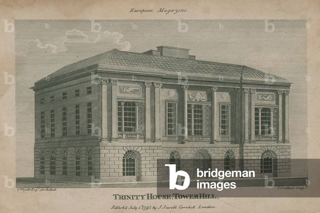 Trinity House on Tower Hill (engraving)