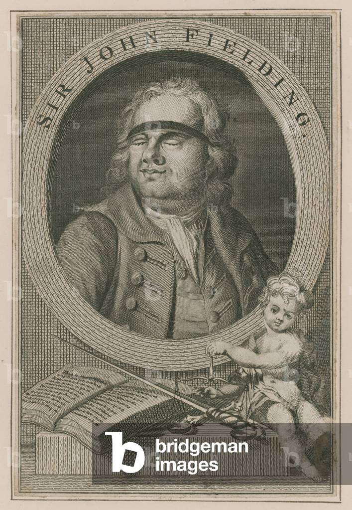Portrait of Sir John Fielding (engraving)