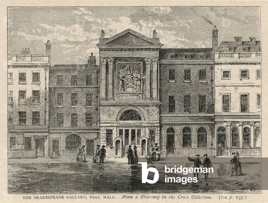 The Shakespeare Gallery on Pall Mall (engraving)