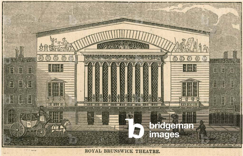 Royal Brunswick Theatre, London (engraving)