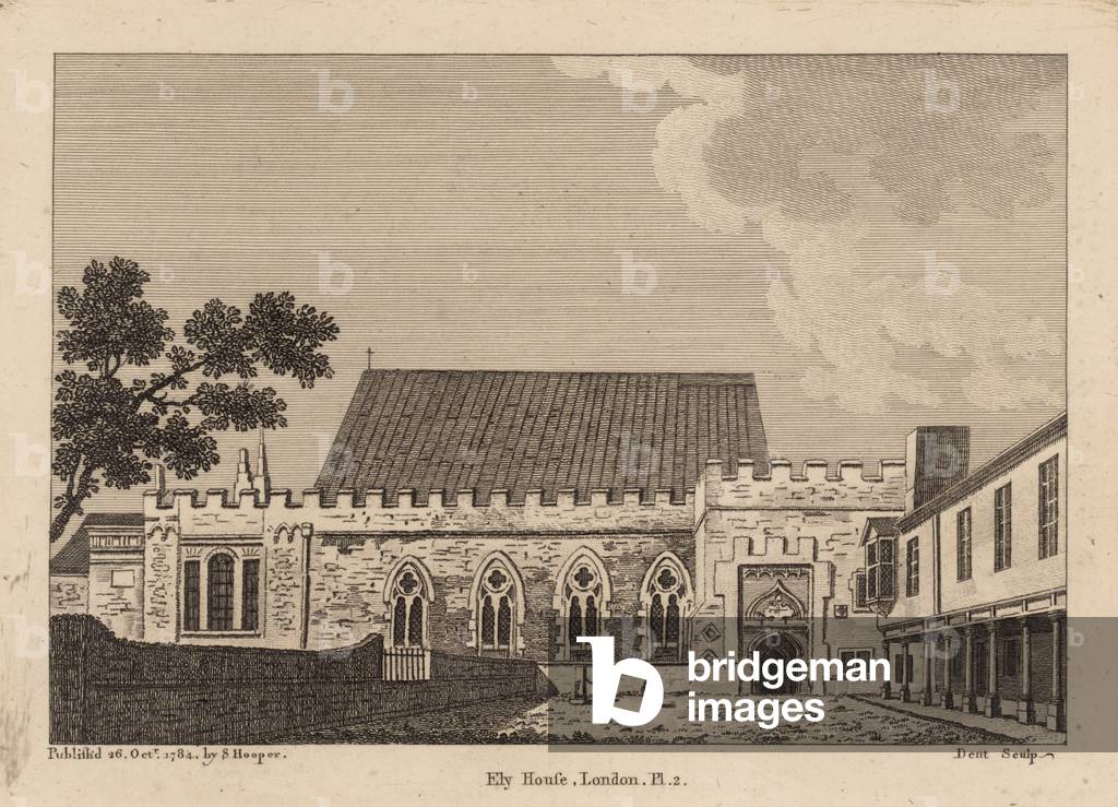 Ely House, London (engraving)