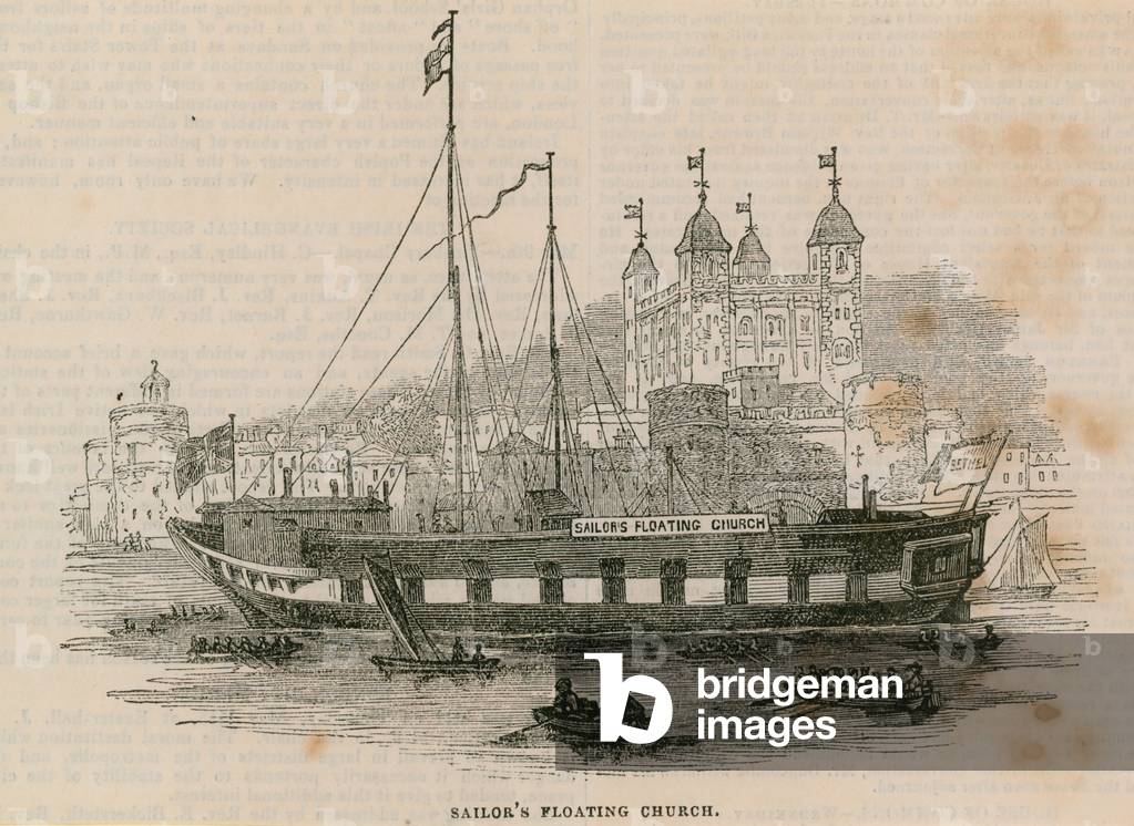 Sailor's Floating Church (engraving)