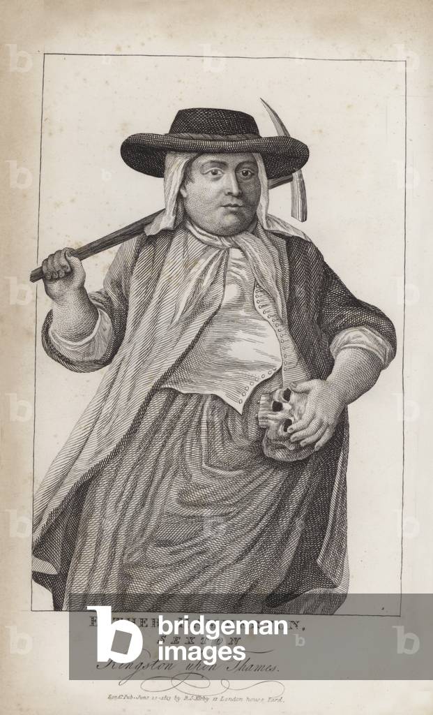 Esther Hammerton, Sexton of Kingston upon Thames (engraving)