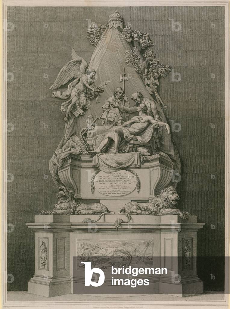 Monument to Major General James Wolfe (engraving)
