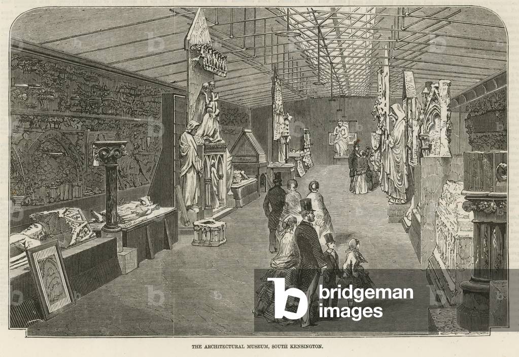 The Architectural Museum, South Kensington, London (engraving)