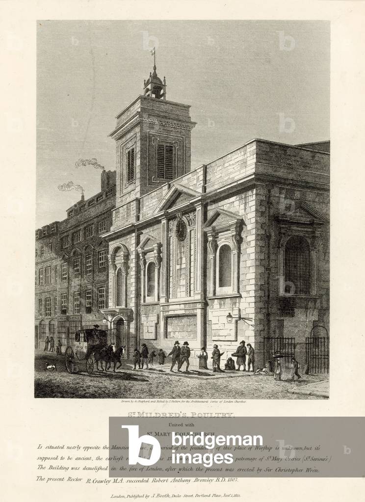 St Mildred's Poultry (engraving)