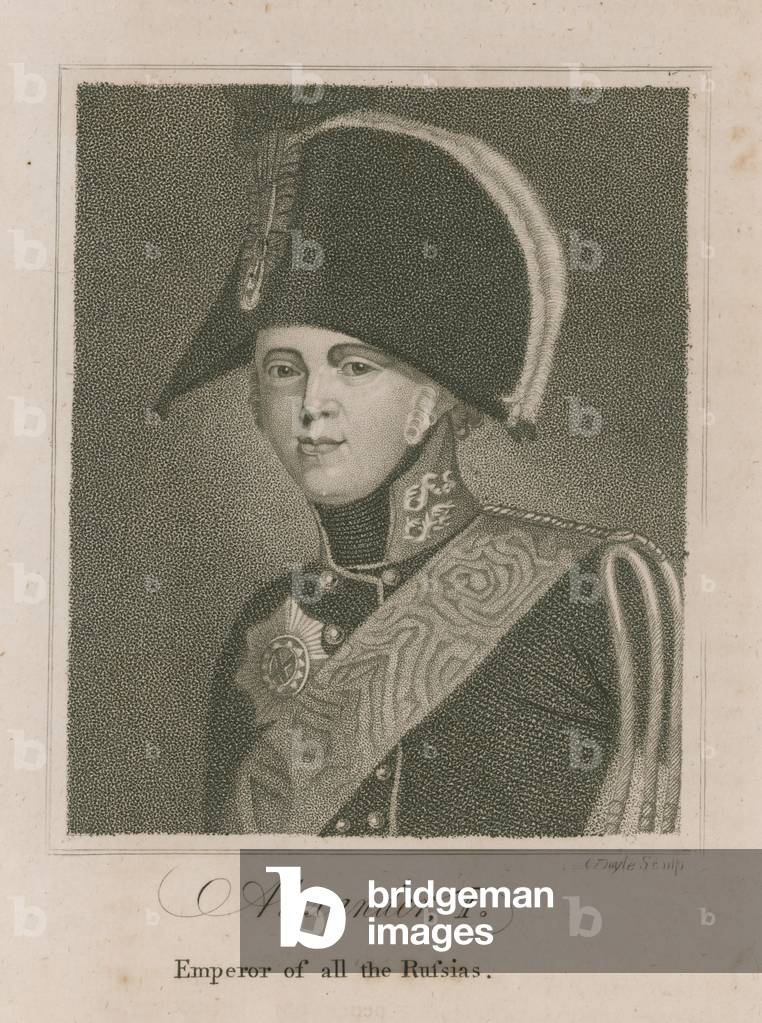 Alexander I, Emperor of all the Russias (engraving)