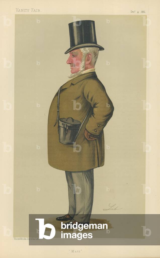 Mr Matthew Dawson (colour litho)