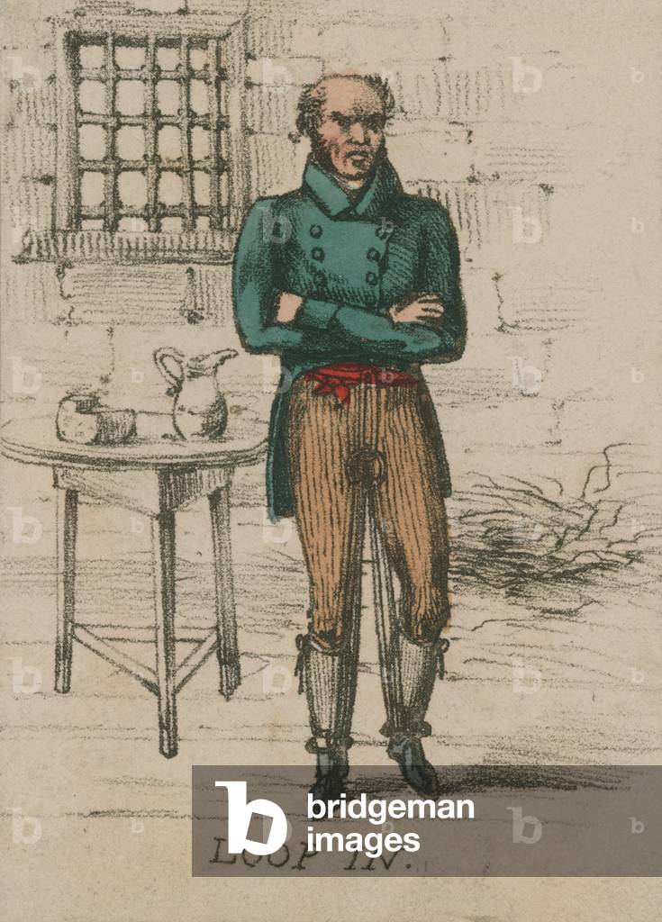 Loop In (coloured engraving)
