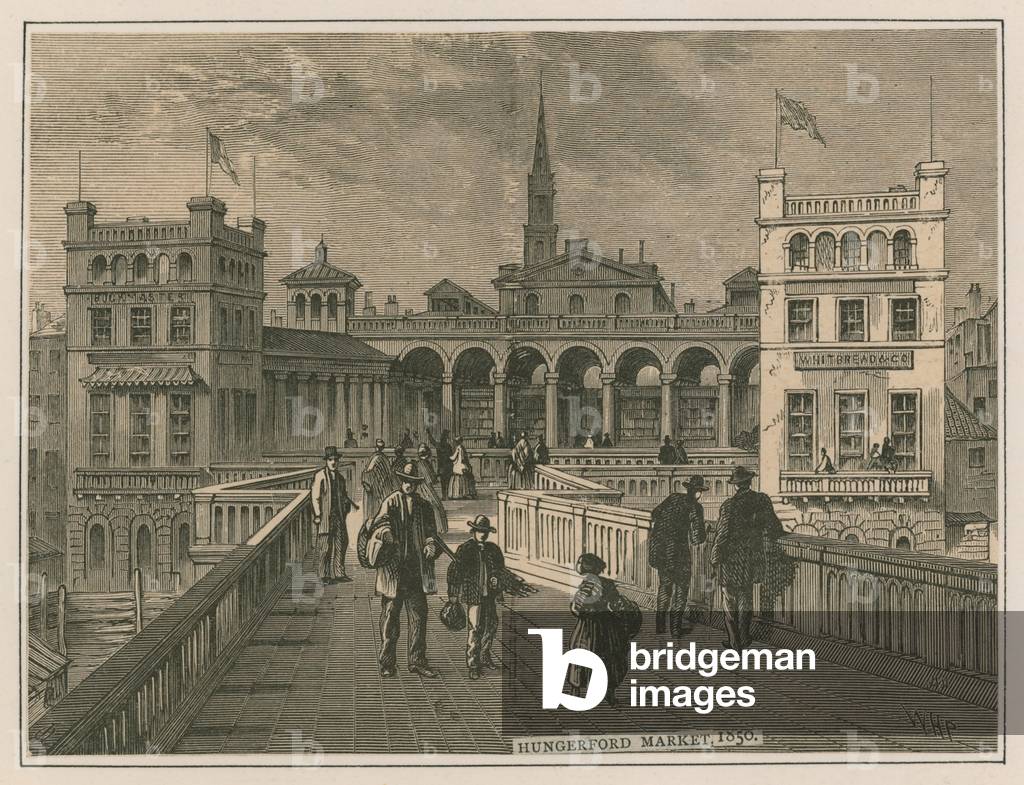 Hungerford Market, London (engraving)