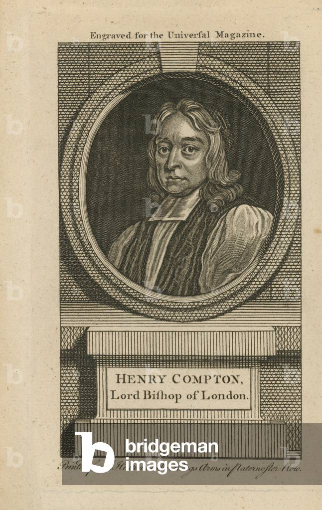 Portrait of Henry Compton (engraving)