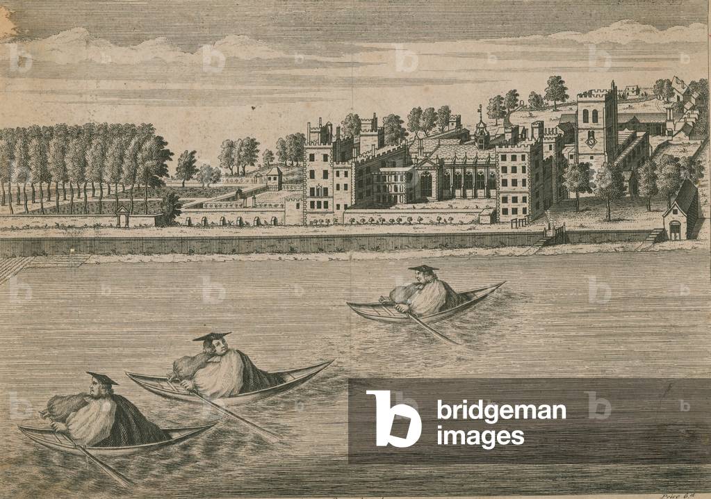 Lambeth Palace, London (engraving)