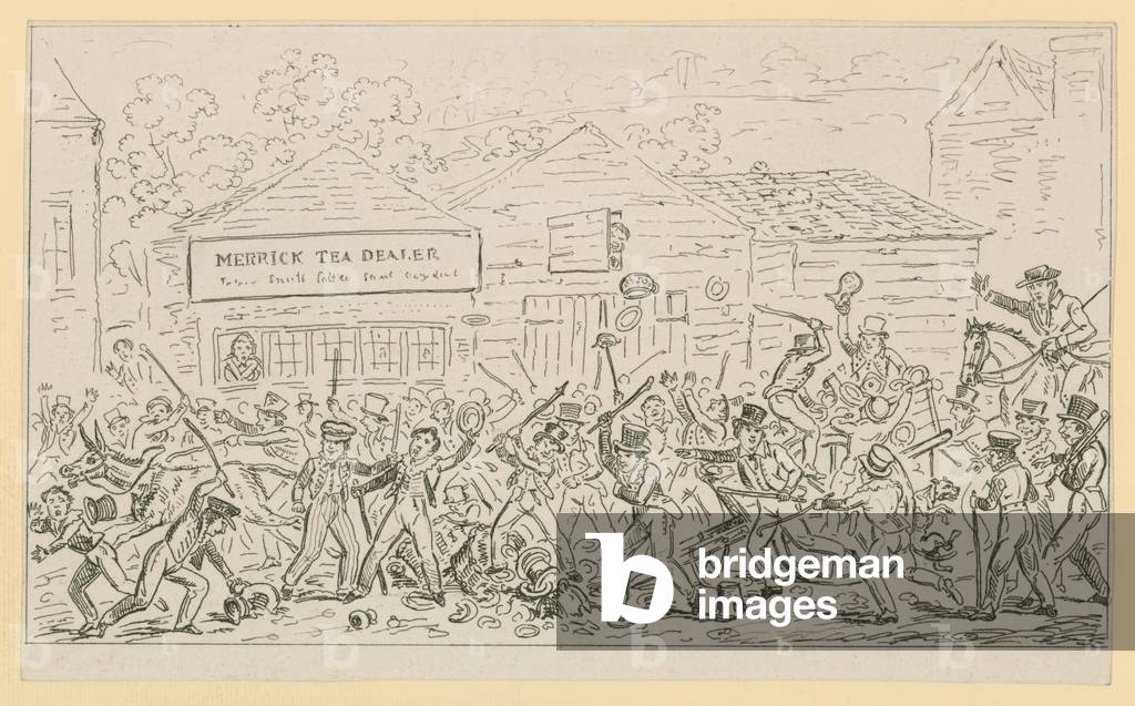 Scene of London life (engraving)