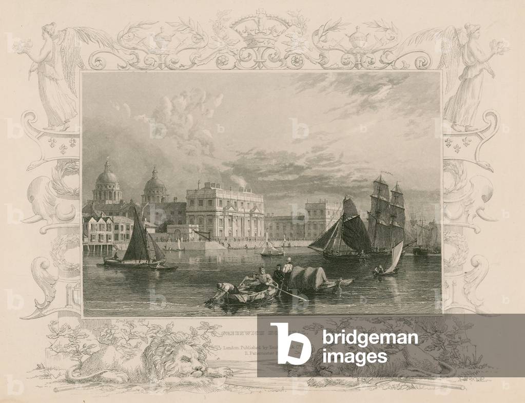 Greenwich Hospital, London (engraving)