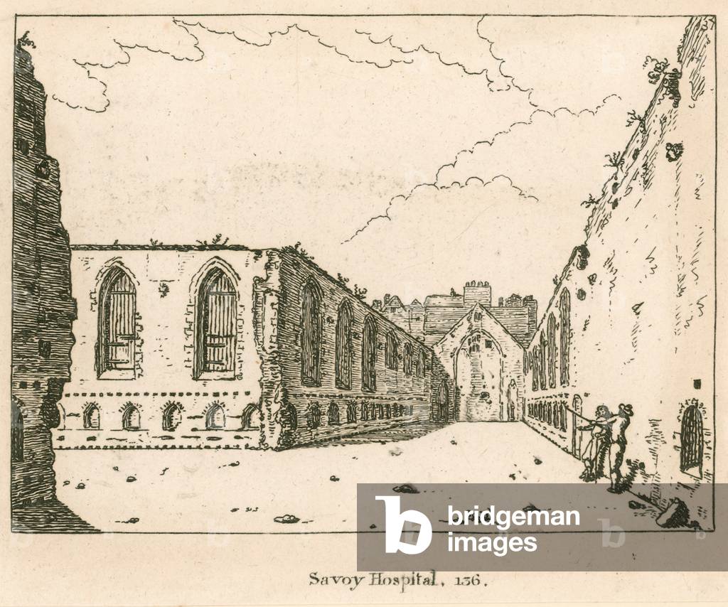 Savoy Hospital, London (engraving)