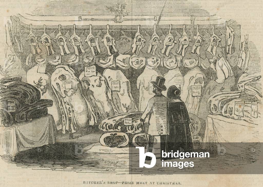 Prize Meat at Christmas (engraving)