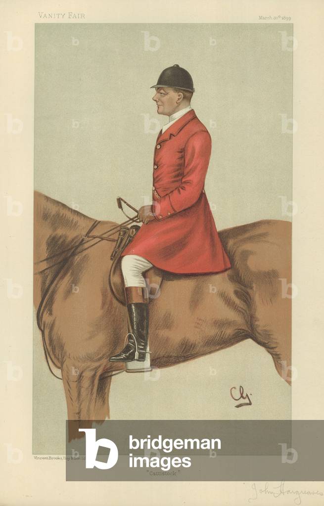 Mr John Hargreaves (colour litho)
