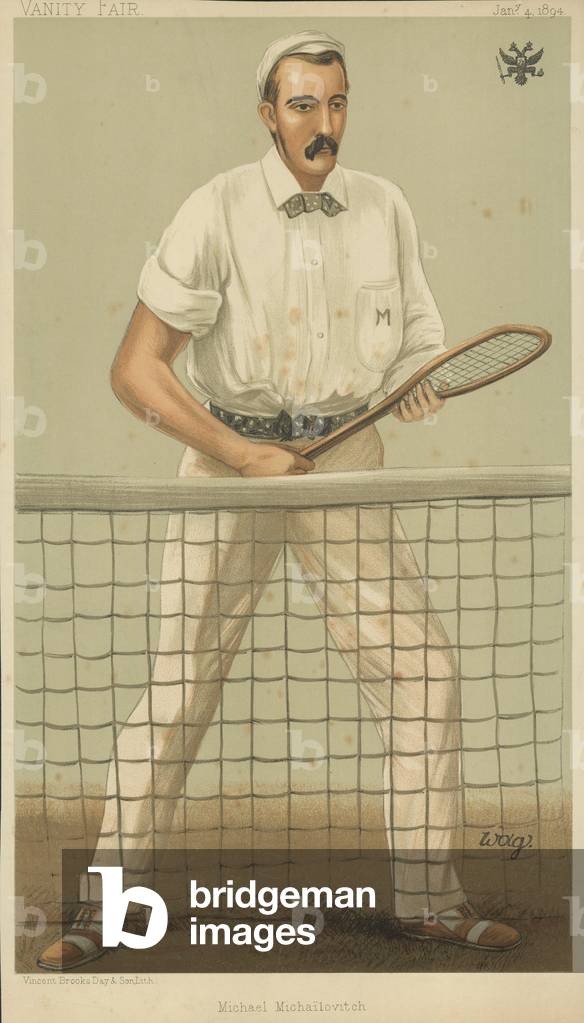 Michael Michaeilovitch, The Grand Duke of Russia (colour litho)