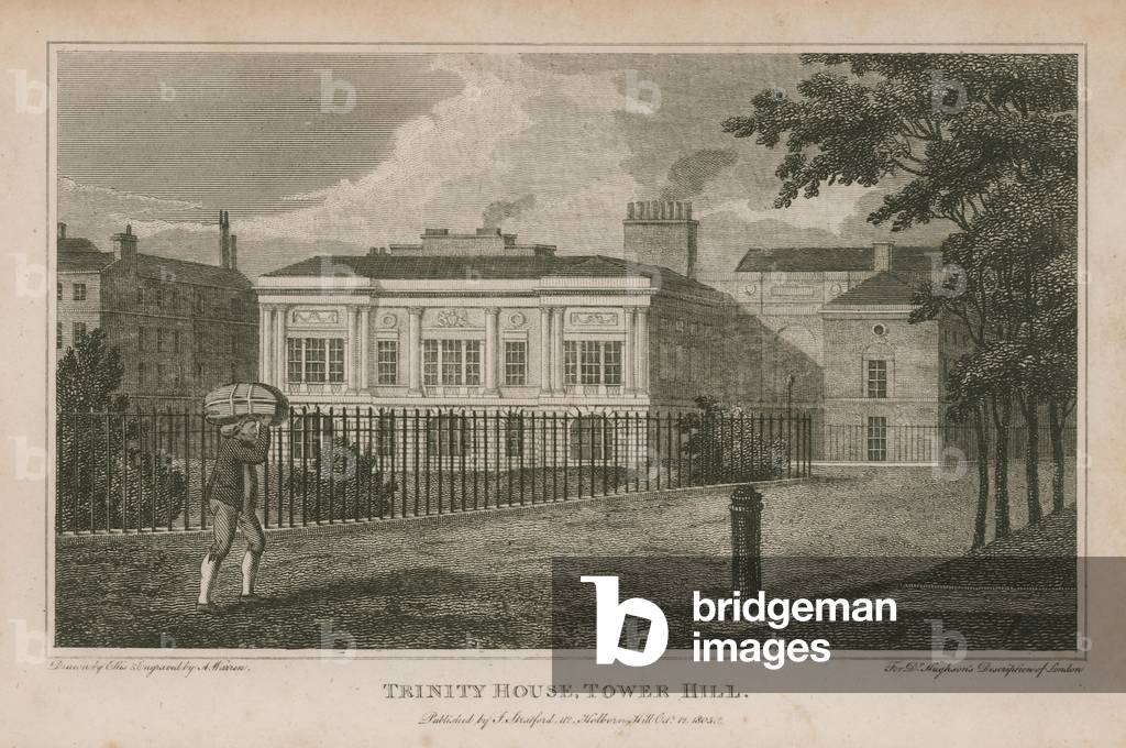 Trinity House on Tower Hill (engraving)