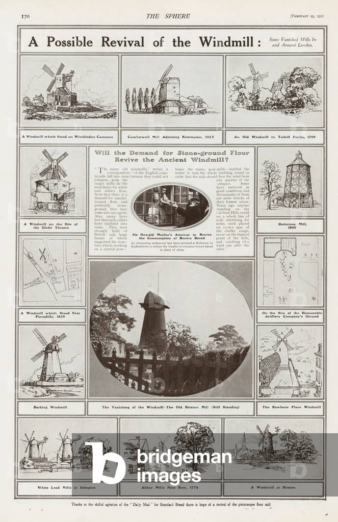 A Possible Revival of the Windmill (litho)