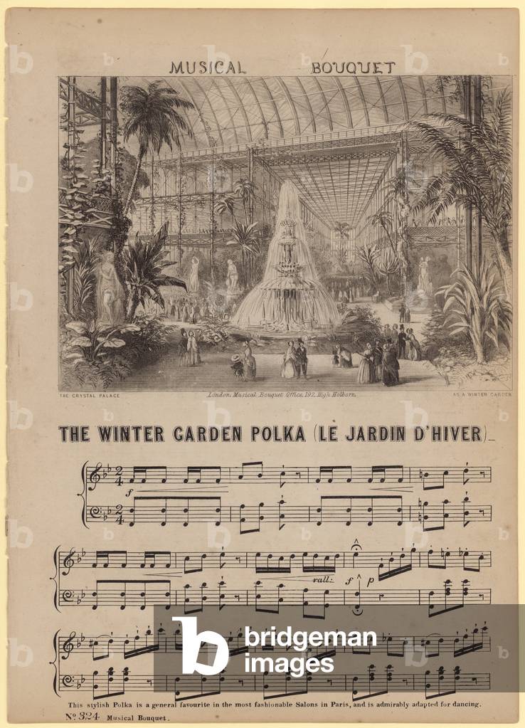 The Winter Garden Polka (engraving)