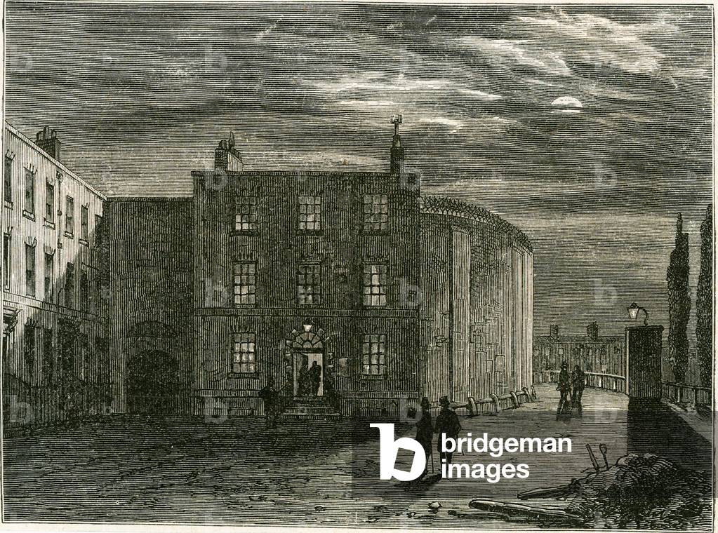 King's Bench Prison, London (engraving)