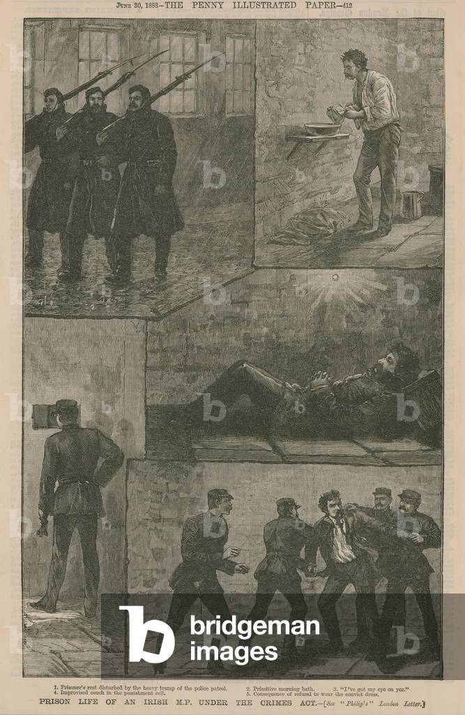 Page from the Penny Illustrated Paper (engraving)