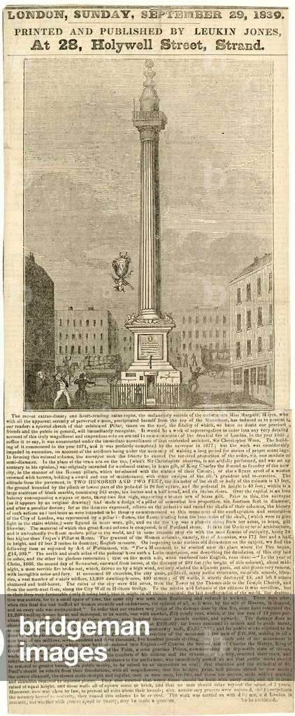 The Monument. Suicide (engraving)