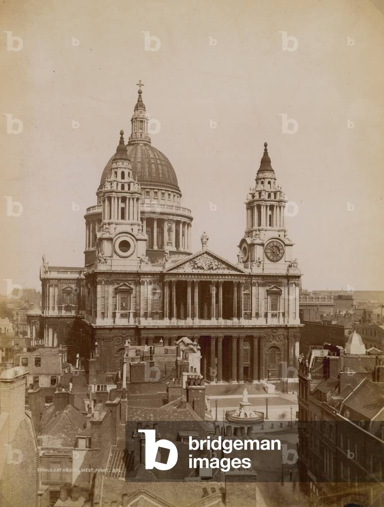 St Paul's Cathedral, London, early 20th century (photo)