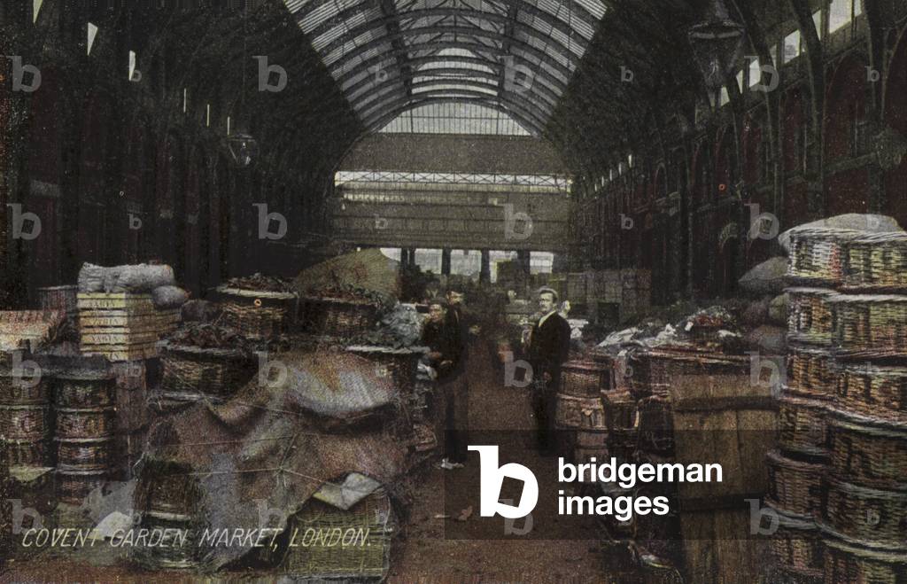 Covent Garden, London (b/w photo)