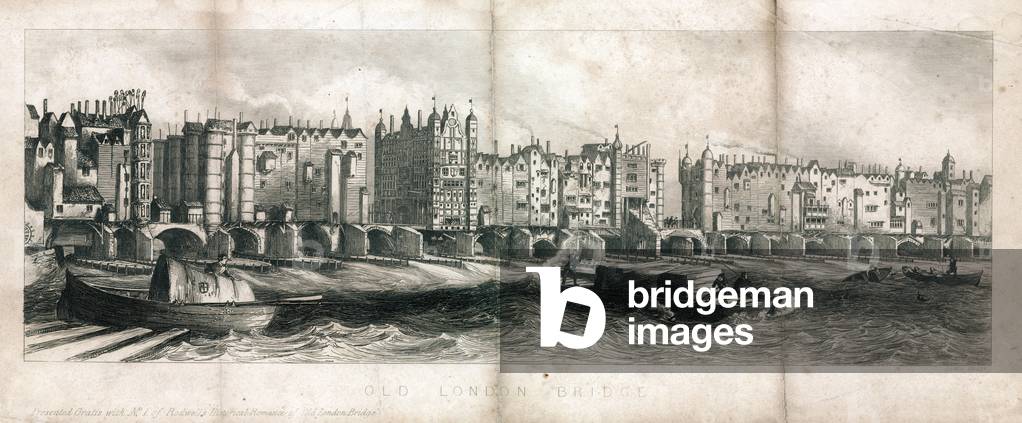 Old London Bridge (engraving)