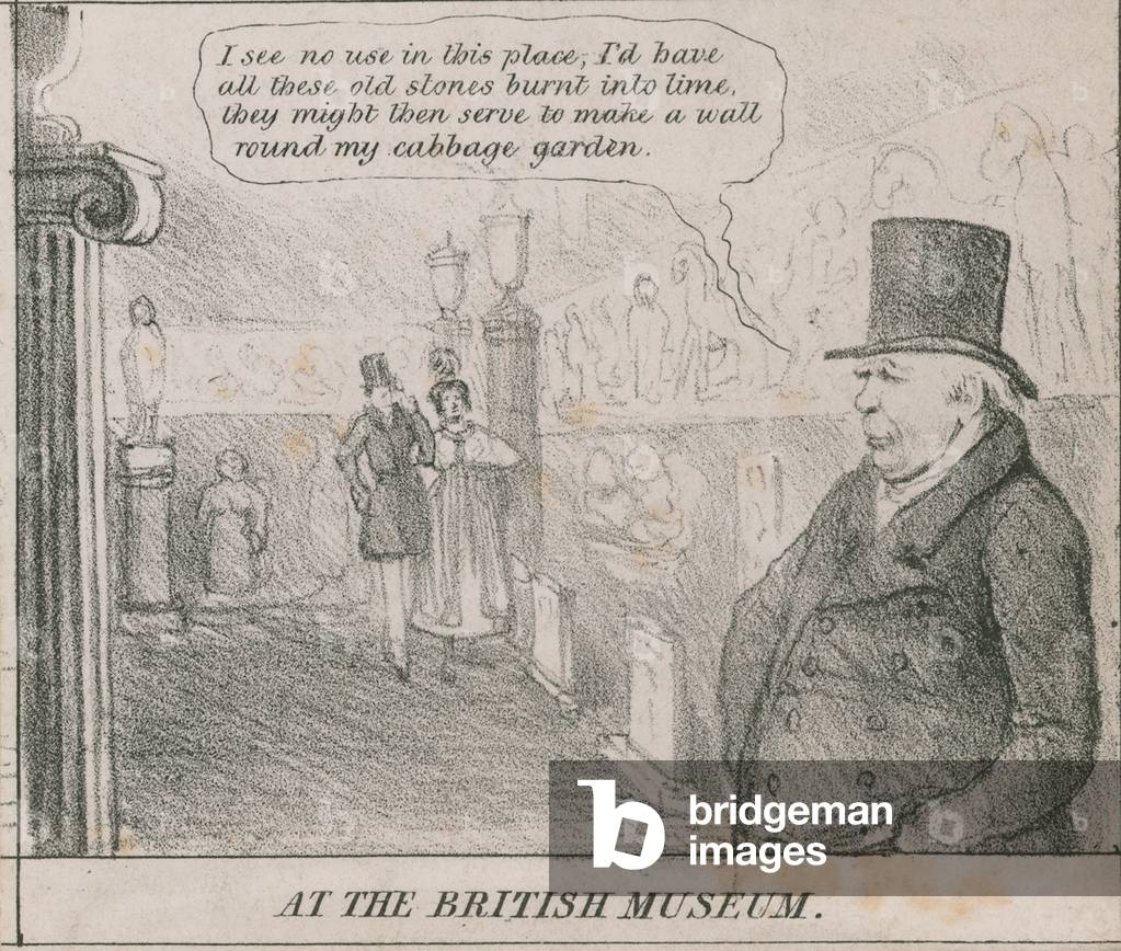 At The British Museum (engraving)