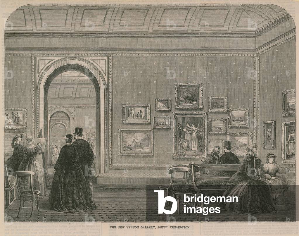 The new Vernon Gallery in South Kensington (engraving)