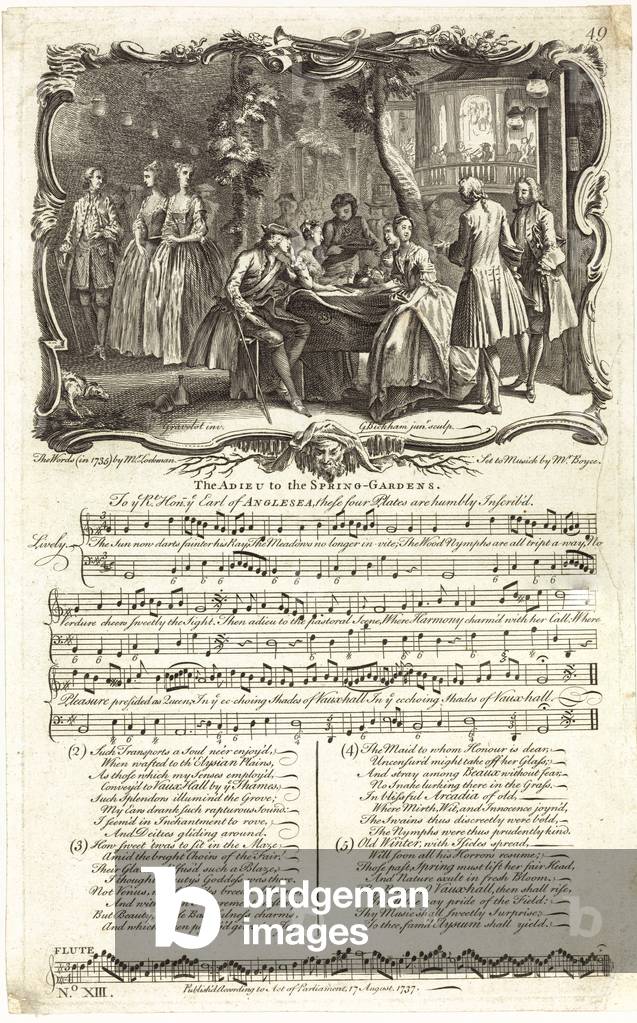 Adieu to the Spring-Gardens (engraving)